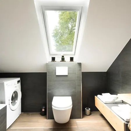 3,5-zimmer Inkl Arbeitsplatz, Wlan & Free Netflix, Amazon-free Parken Vollausgestattete Wohnung, 24h Check In 아파트 햄