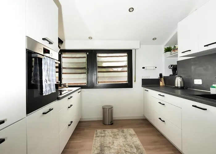 Appartement 3,5-zimmer Inkl Arbeitsplatz, Wlan & Free Netflix, Amazon-free Parken Vollausgestattete Wohnung, 24h Check In